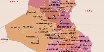Karta Irak