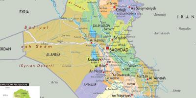 Gradova Iraka karti