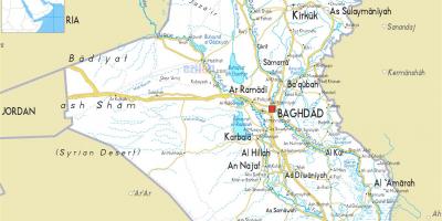 Karta rijeke Iraku 