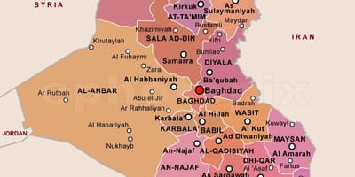 Karta Irak